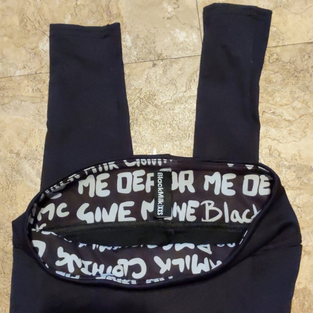 NWOT Black Milk BM-PRO Ninja Pants BLACK - Picture 4 of 4